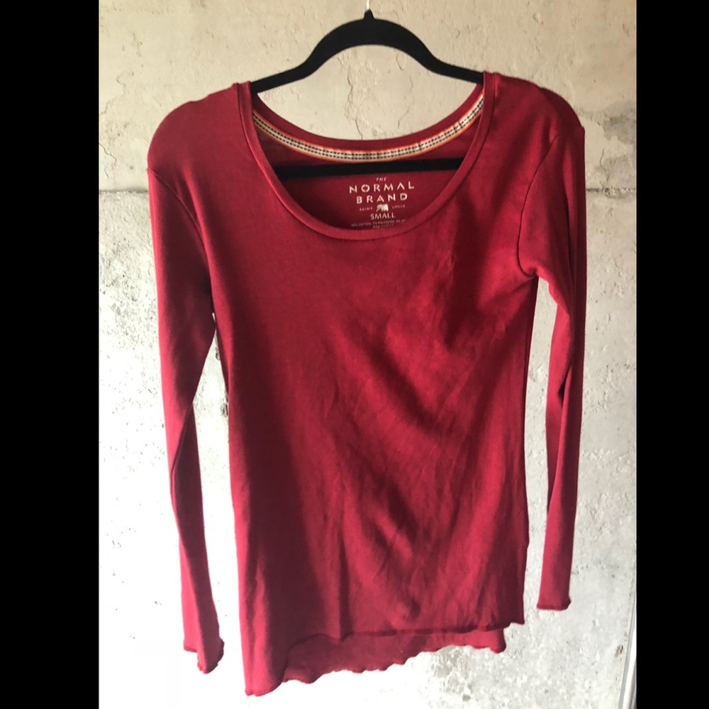 The Normal Brand cotton long sleeve shirt